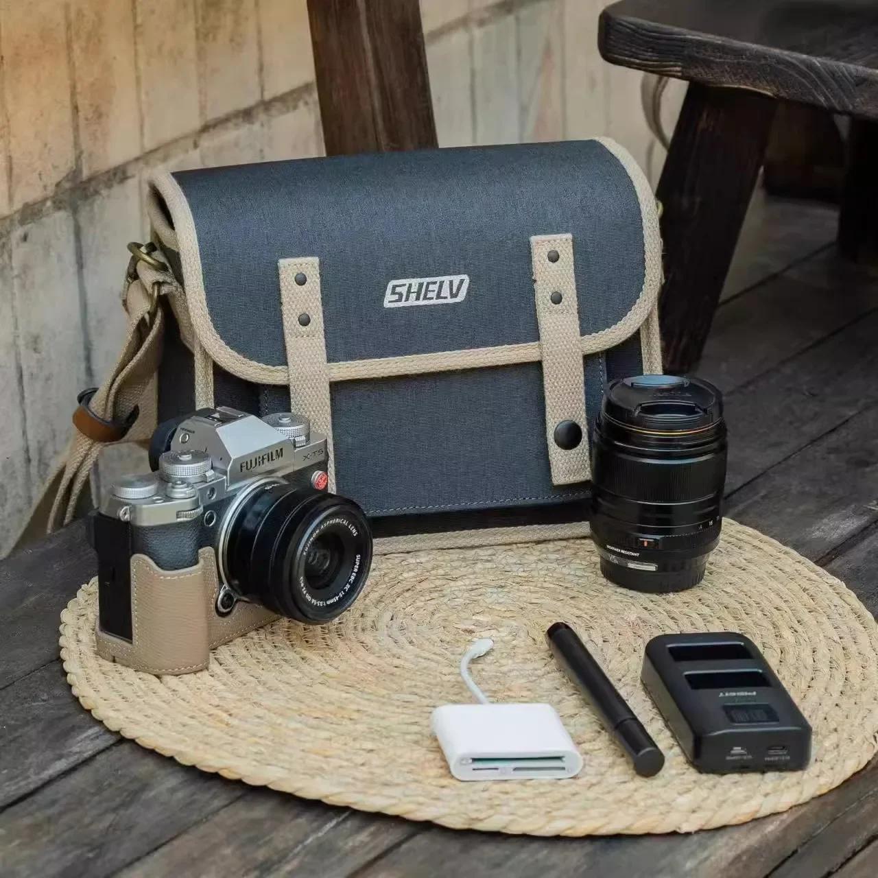 Camera bag for FUJIFILM XM5, XT5, XT30, Sony, Canon R50