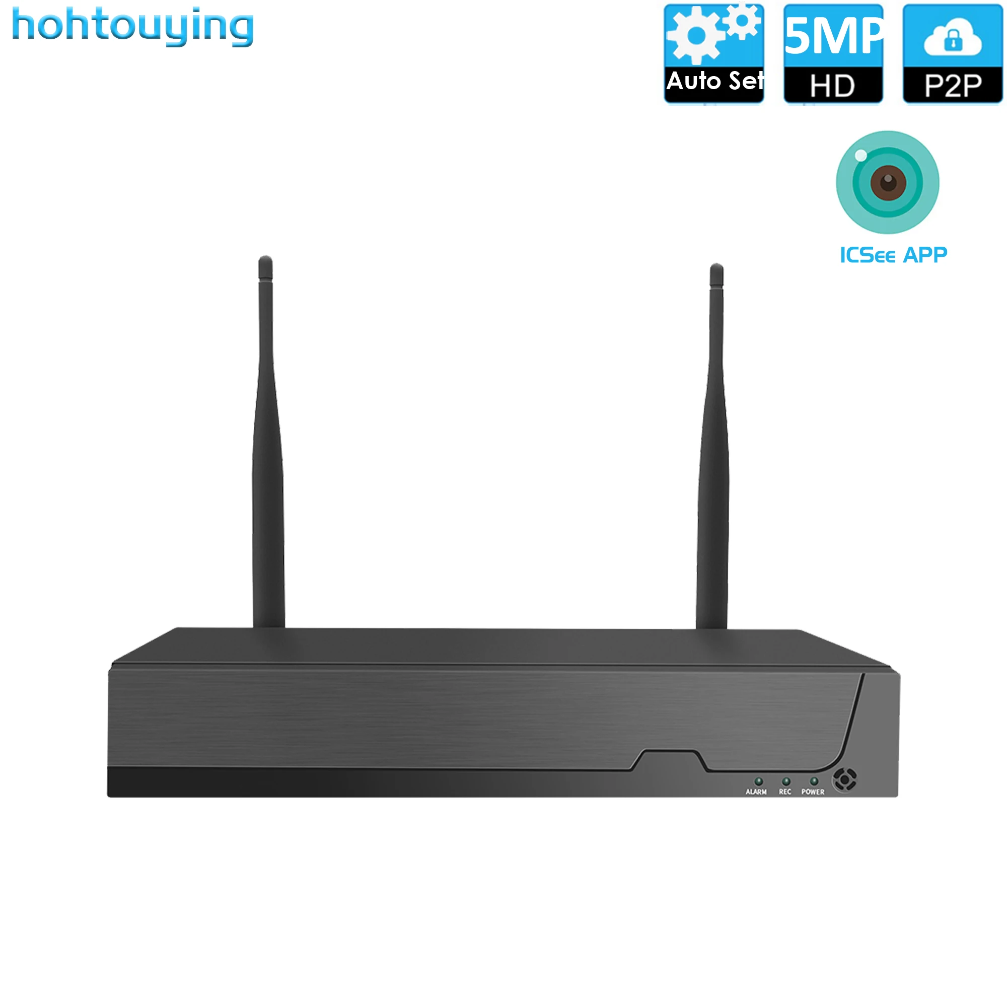 Network Video Recorder Icsee 8CH H.265 HD 5MP 4K wireless NVR recorder For ICSEE XMEYE WIFI cctv camera system Support ONVIF camera