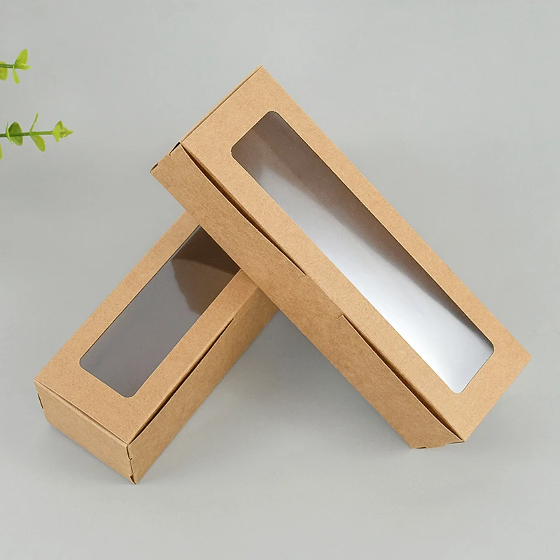 5/10pcs Macaron Boxes with Clear Window, Transparent Dessert Packaging Containers for 5... - SKU MBCW1758 - UGI Packaging