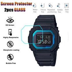 Premium Tempered Glass Screen Protectors for Casio G Shock - 2 Pack (GW-M5600)