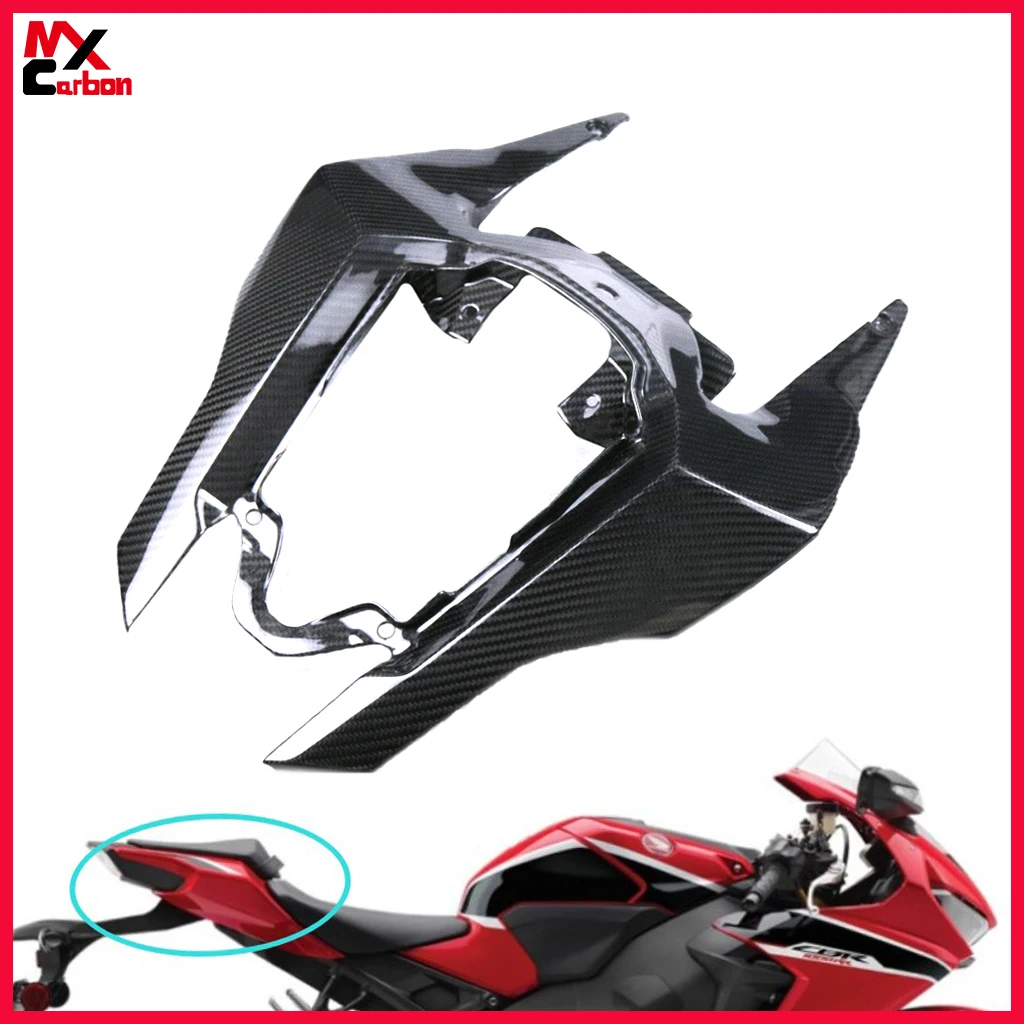 

Motorcycle Upper Tail Fairing Cowl for HONDA CBR1000RR 2017 2019 2021 2022 2023 Full Carbon Fiber Rear Seat Fairing