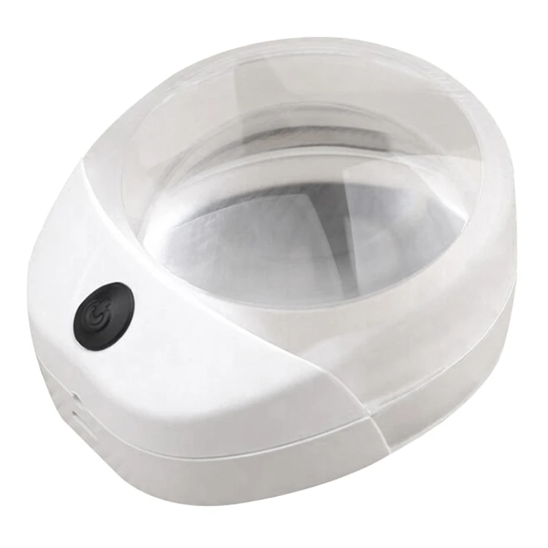 

10X Desktop Glass Portable LED Lighting Magnifier USB Charging Loupe