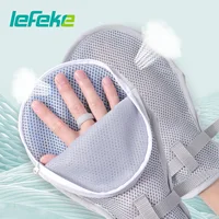 Lefeke Breathable Restraint Gloves Zip-Up Bed Restraints Mitts Dementia Patients Elderly Autistic Child Hand Protective Gloves 1