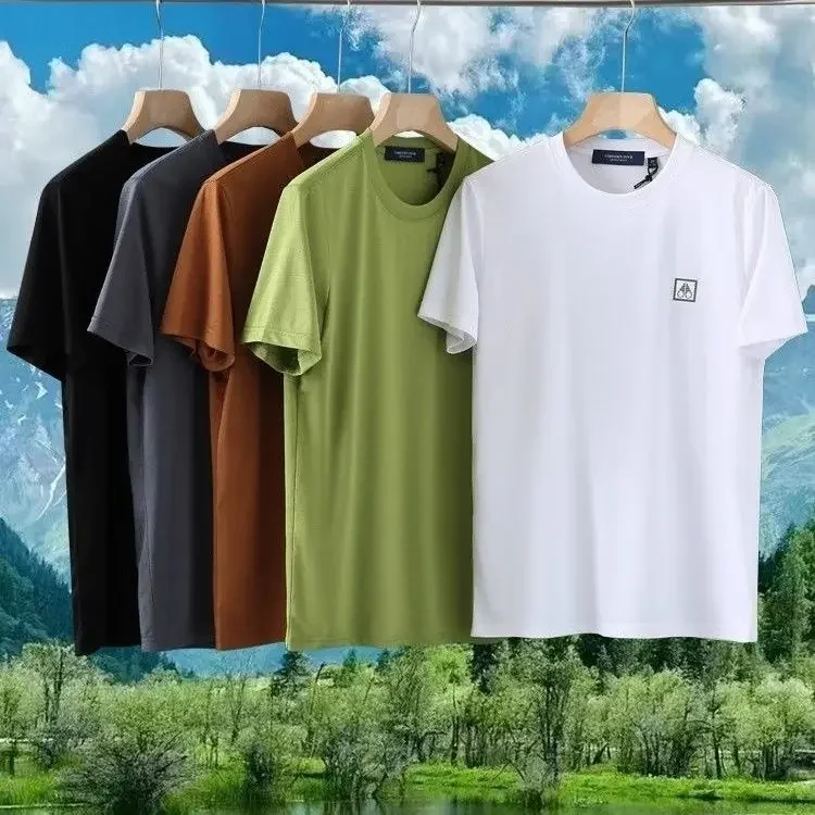 new light luxury summer boxed small scissors short-sleeved printed pure cotton top short-sleeved top T-shirt