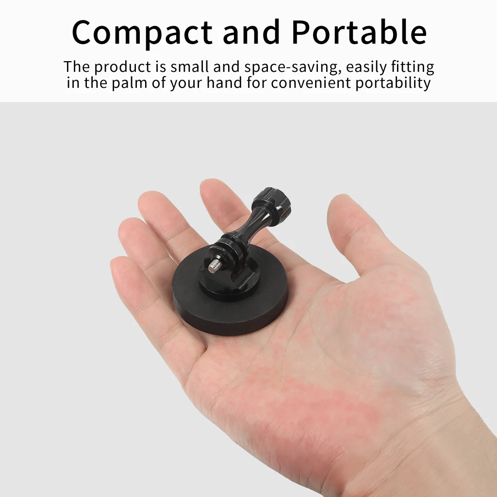 D55mm N52 Magnet Magnetische Basis Stativ Mount Adapter Halterung Halter für Gopro Insta360 DJI Action 5Pro/4/3/2 für DJI OSMO 360 – Detail 7