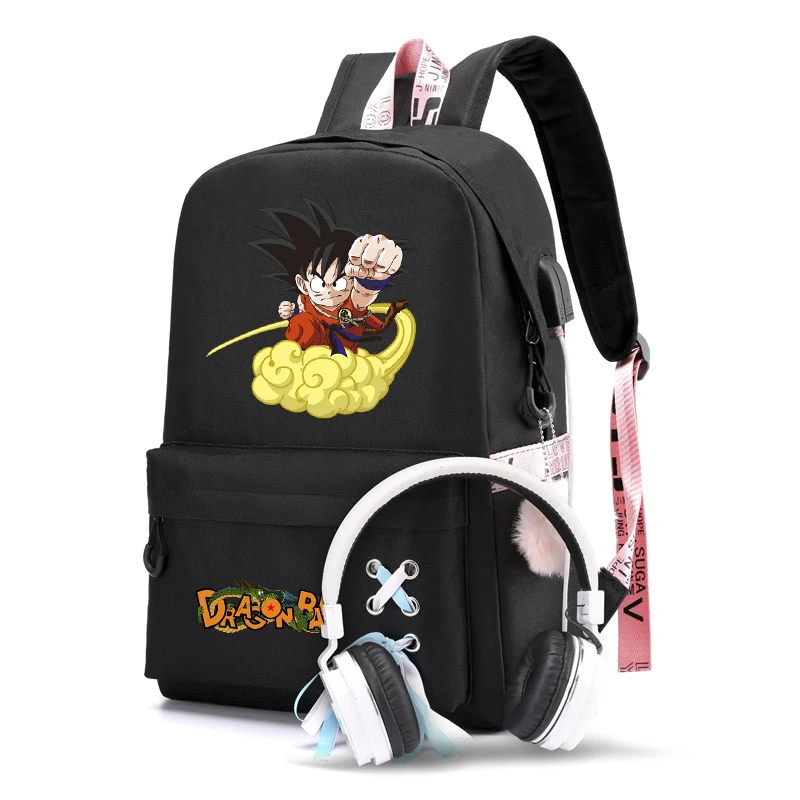 

Anime Dragon Ball Backpack Anime Cartoon Cute Primary and Secondary Back To School Backpack Mochila Escolar Bag Student Bookbag