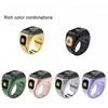 Bstwsh Zinc Alloy Tasbih Zikr Ring for Muslims Tasbeeh Digital Smart Counter 5 Prayer Time Reminder Bluetooth 2