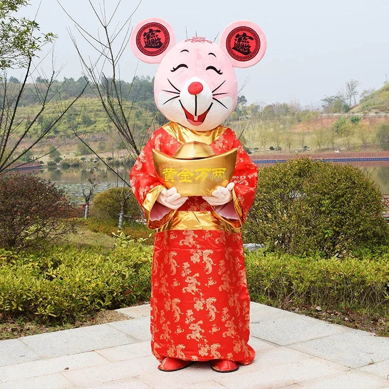 

New Mouse Mascot Costume Cartoon Apparel Halloween Christmas New Year Carvinal Party Mascot