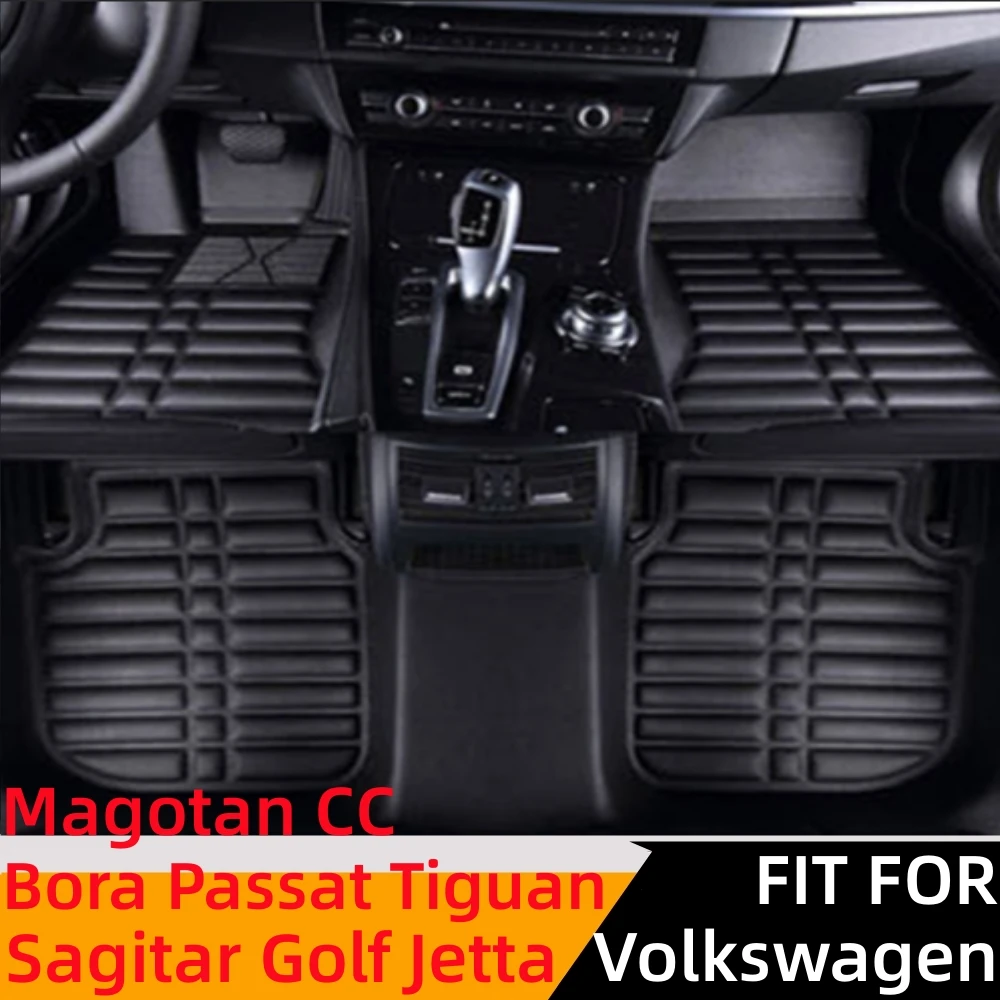 3DCustomFitCarFloorMatsForVolkswagenVWSagitarGolfJettaBora