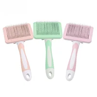 1pcs Pet Hair Removal Comb Undercoat Hair Removal Slicker Brush For Dog And Cat Grooming Tool 2