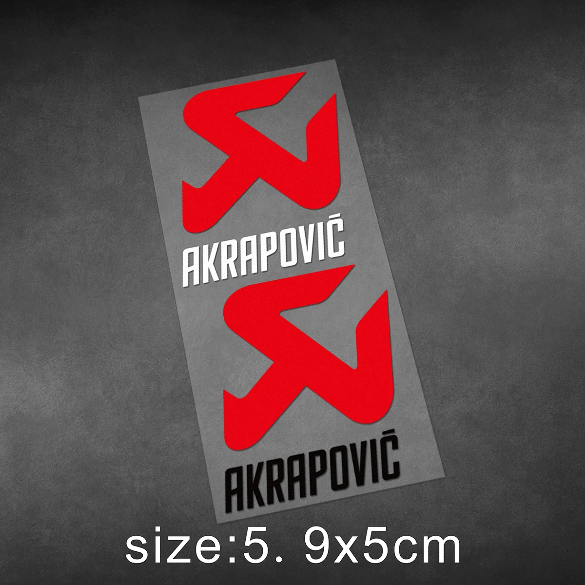 Autocollant Akrapovic Logo 4 - ref.d9263