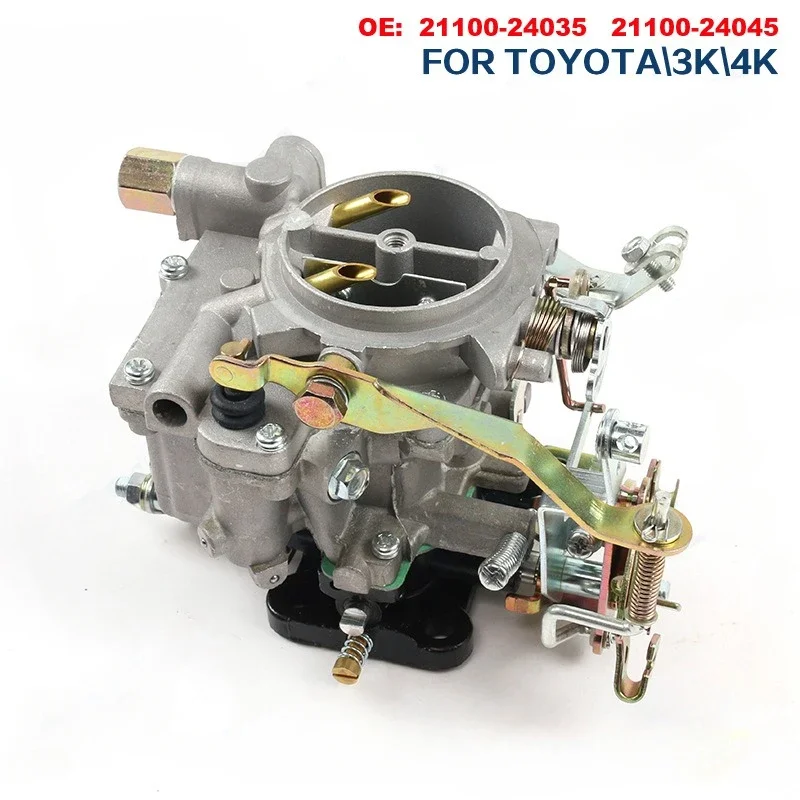 

Карбюратор для автомобиля 21100-24035 21100-24034 для Starlet Trueno 1974-1981 Suzuki Samurai 1986-1988 для Toyota Corolla 3K 4K 1968-1978