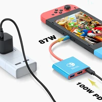 UGOURD 3 in 1 TYPE-C Hub with HDMI and USB 3.0 Port USB-C to HDMI 4k 30hz 4K60Hz Adapter PD 100W for Switch TV Screen Casting - Image 4