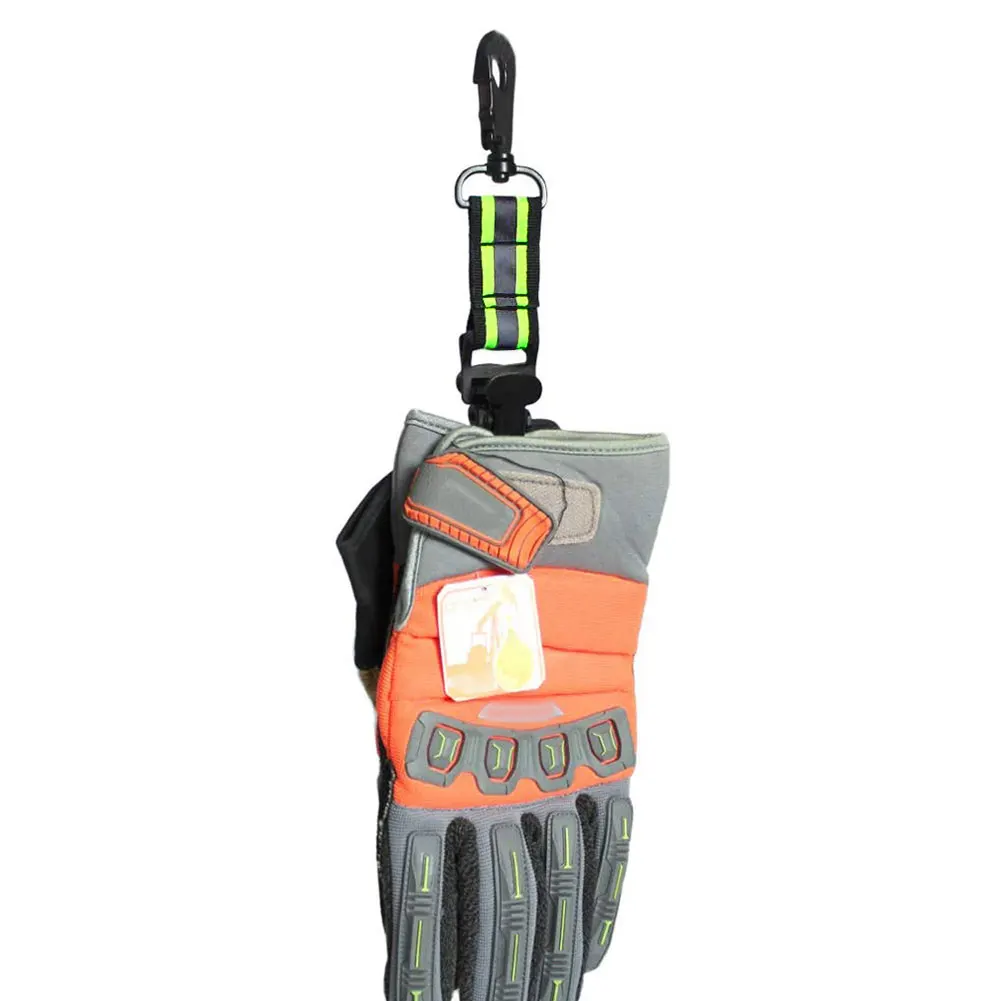 Pince à gants de pompier, support de sangle de gants de sauvetage réglable,  pince à gants pour la Construction