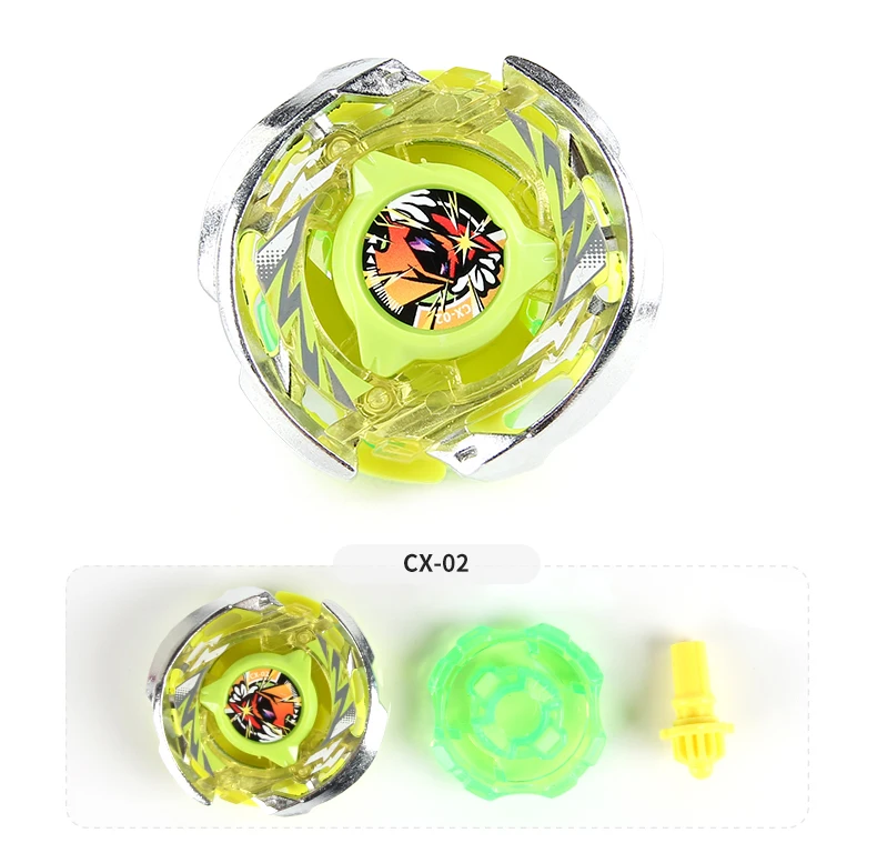 Takara Tomy Burst Gyro X Toy CX Gyro CX-05 Random Booster Vol.6 CX01 CX02 CX03 CX04 UX14 CX06 Gyro Teile – Detail 3
