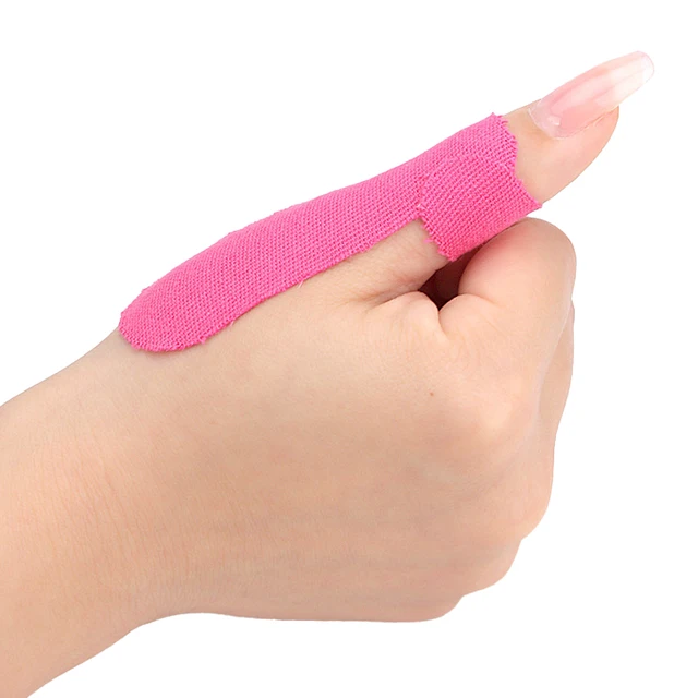20pcs Elastic Kinesiology Tape Cotton Self-adhesive Muscle Patch/sticker Irregular Breathable Thumb Support Bandage 3