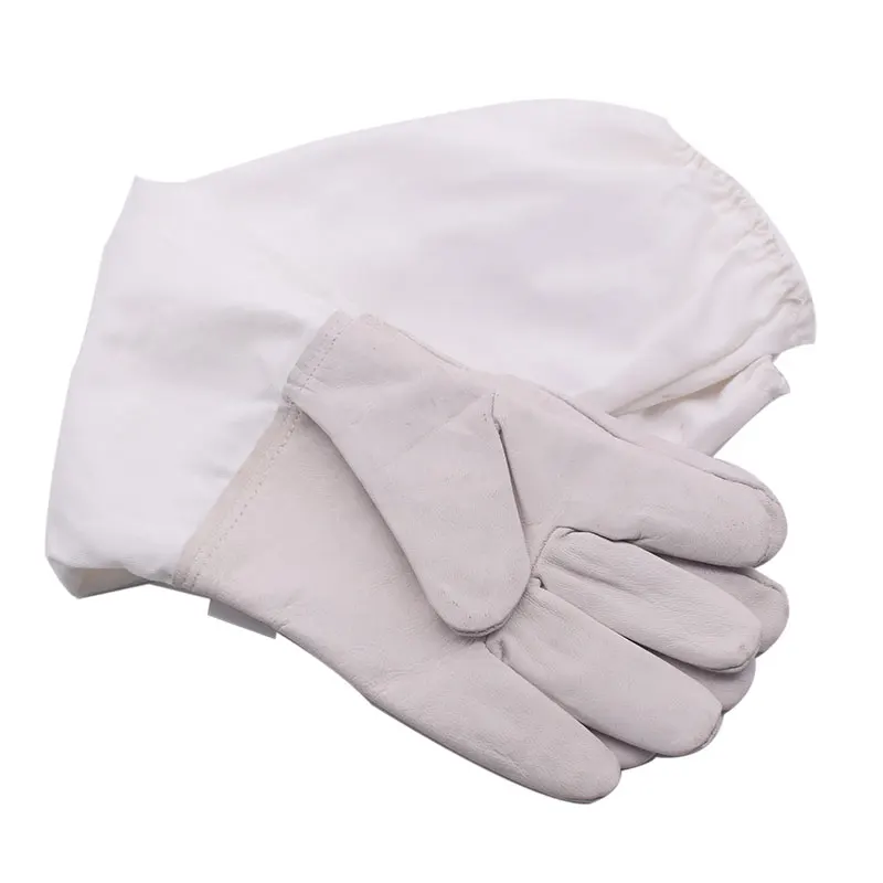 Bee Gloves Beekeeping Gloves For Beekeeper Professional Beekeeping Leather Bee Keeping with Sleeves