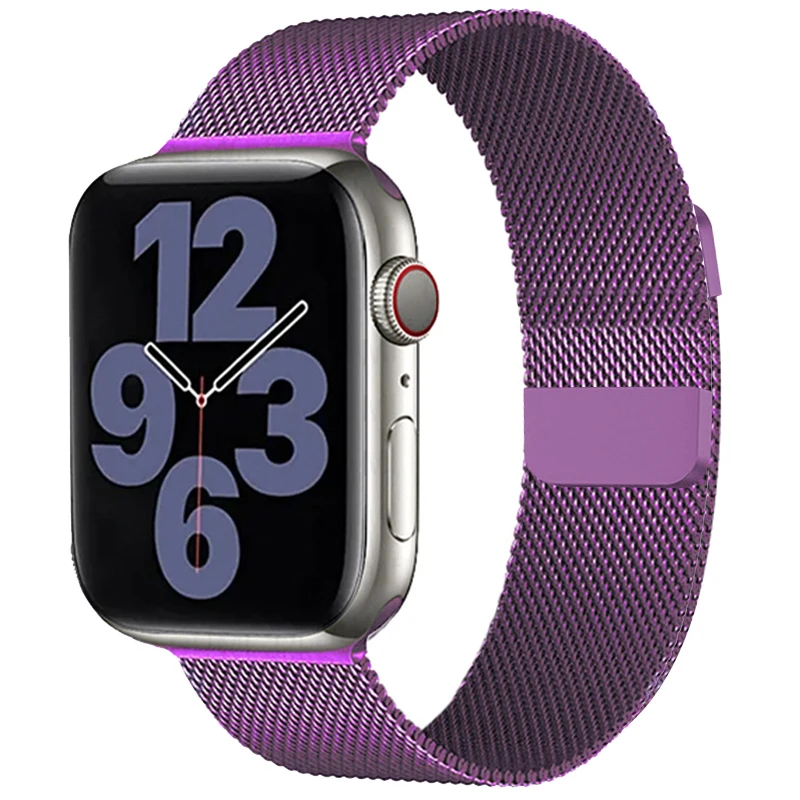 Premium Metal Milanese Apple Watch Band - Stainless Steel Mesh Strap