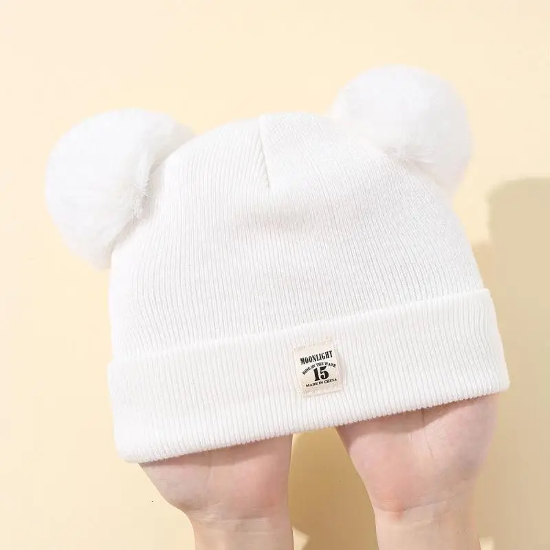 QX2D Infant Caps Toddler Hats Beanie Caps for Girl Boy Winter Birthday GIft