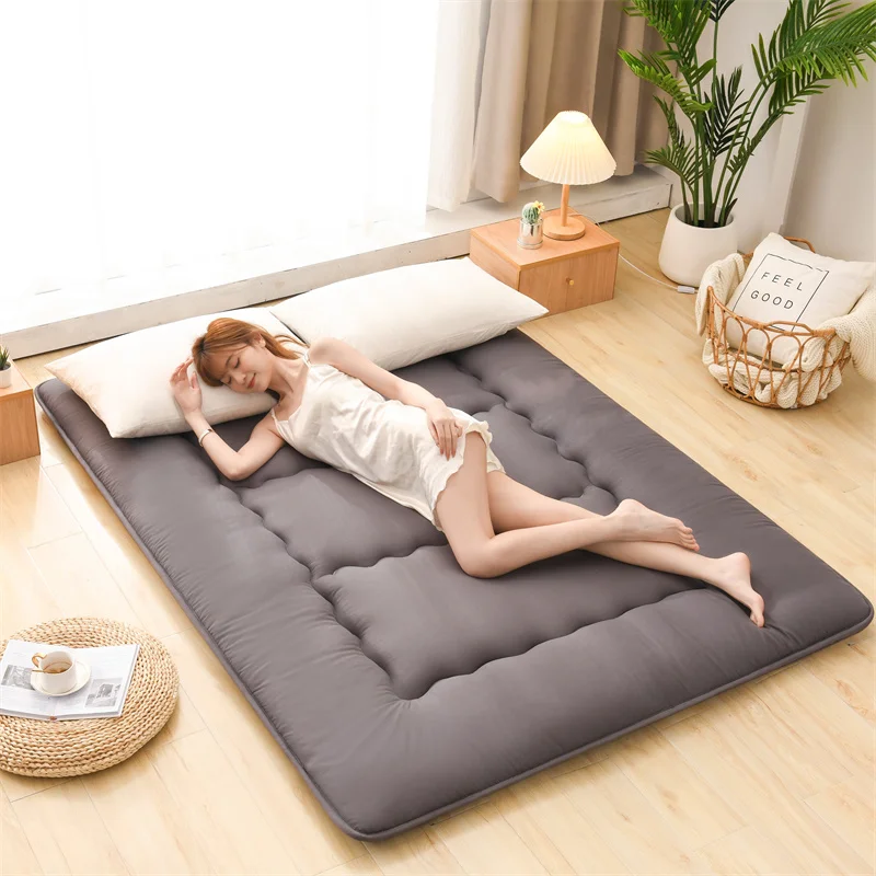 

10cm Folding Bed Mattress Or Cover Children Sleeping Mattress Solid Thicken Floor Topper Breathable and Skin-Friendly