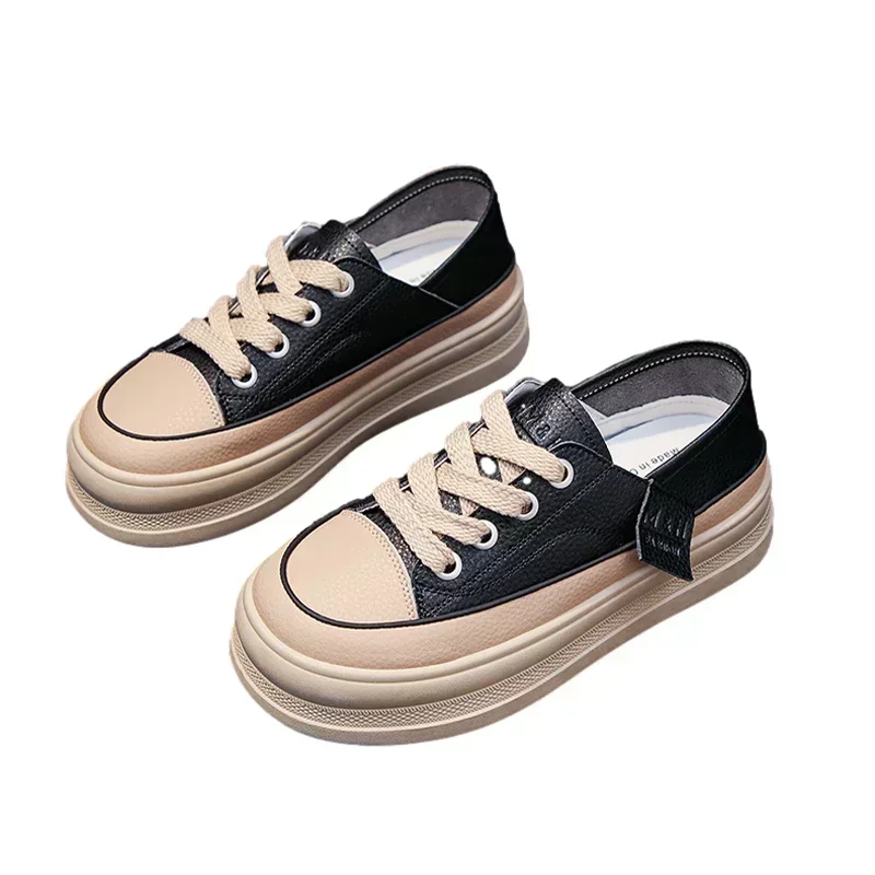 Sneakers Women Flats Platform Walking Shoes Spring Lace Up Casual Sport Running Travel Mujer Shoes