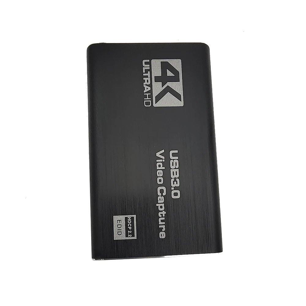 4K Video Capture Card 1080P 60fps HD Camera Recording Box HDMI-compatible to USB 3.0 PC Live Streaming Grabber Recorder