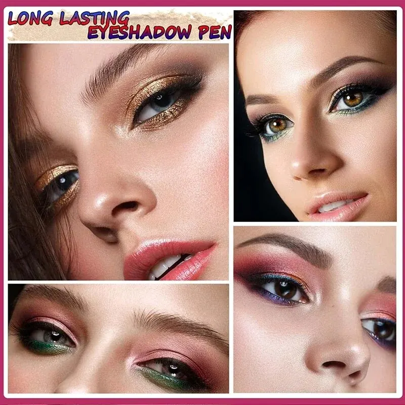 Eyeshadow Stick 12 Colors Matte Contouring and Highlight Cream Waterproof