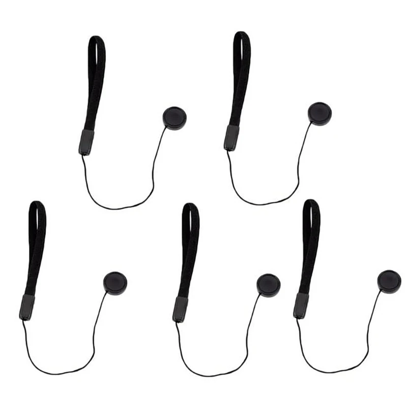 

1pc/5pcs Lens Cover Cap Keeper Holder Rope For Canon EOS 700D Rebel T5i Camera Lens Cap for Sony Fuji Dropship