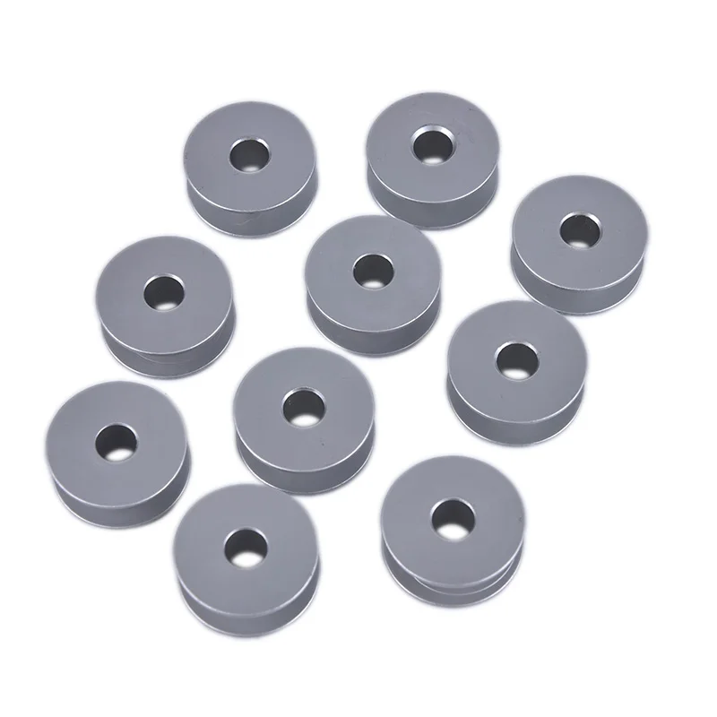 Industrial Sewing Machine Bobbin 10pcs Lockstitch Sewing Machine Aluminum Bobbin sewing machine bobbins
