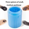 Dog Paw Cleaner Cup Soft Silicone Combs Portable Outdoor Pet Foot Washer Paw Clean Brush Quickly Wash Foot Cleaning Bucket 2