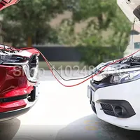 Heavy Duty 4m 2000A Car Battery Jump Leads Booster Cables Jumper Copper Wire Automobiles Battery Accessories