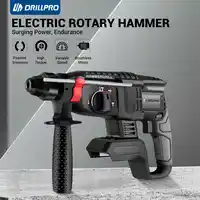 Drillpro 26MM Brushless Electric Hammer Drill Electric Impact Drill Multi-function Cordless Rotary Tool For 18V Battery 2