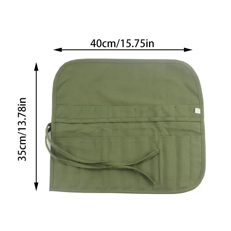 Canvas Watercolour Brush Storage Bag 22 Slots
