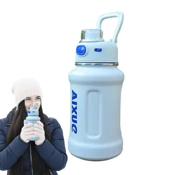 Insulated Stainless Steel Water Bottle Water Bottle For Sports Gym Leakproof Wide Mouth Bottle For Hot Cold Drink With Straw Lid 1