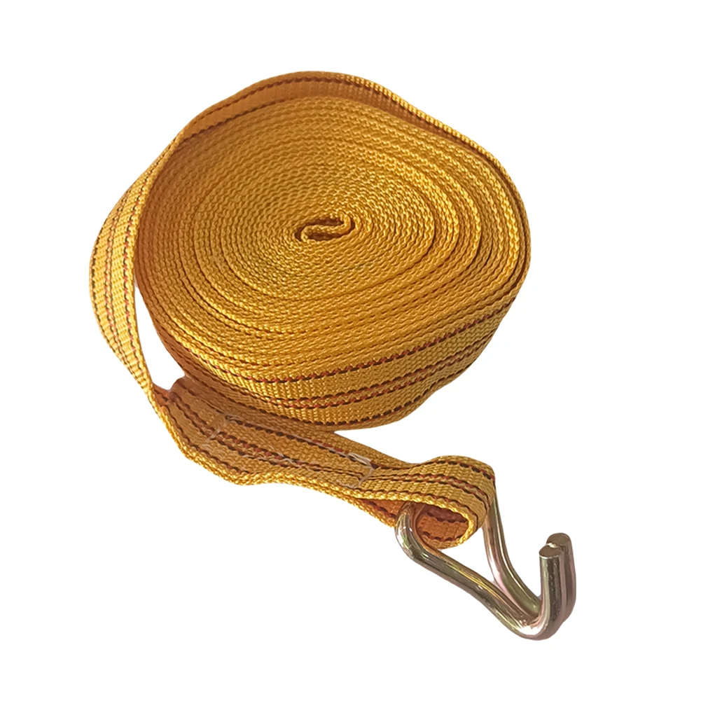 Car Strapping Belt Tensioner 40mm Cargo Rope Tightener 3/6/8/10 Meter Binding Strapping Tensioner Truck Fastener Rope for Truck