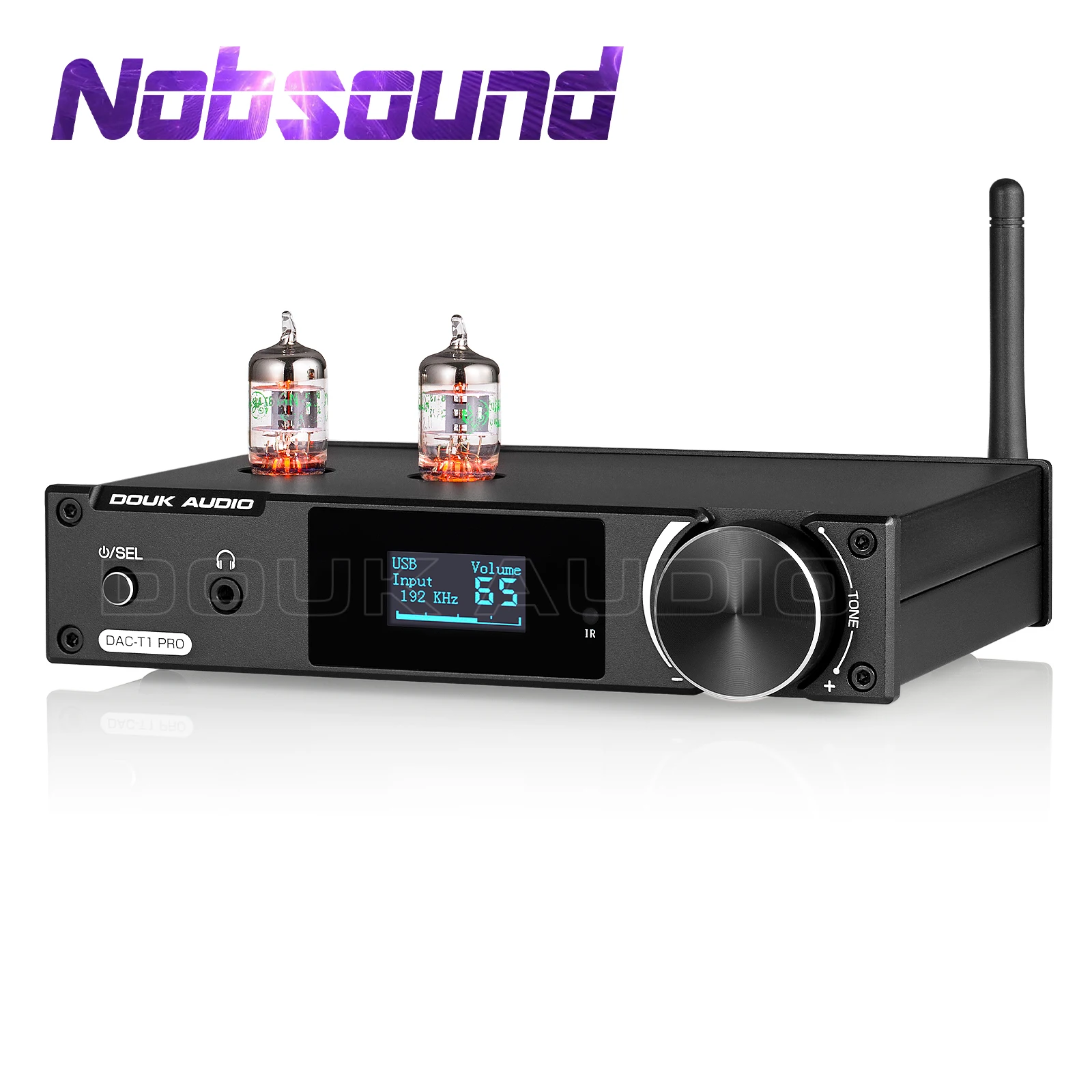 Nobsound HiFi трубчатый Стерео предусилитель USB DAC Bluetooth приемник/передатчик S/PDIF D/A