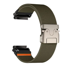 Ultra Elastic Sports Loop Nylon Strap - Enhanced Comfort Wristband Bracelet - Amazfit T - REX Ultra (AGreen)