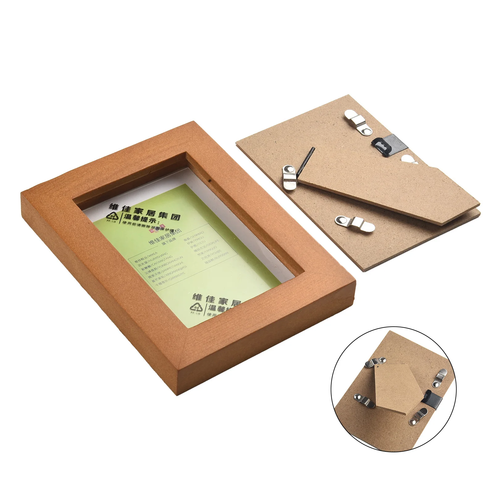 Cornice A Clip Senza Cornice 60x120cm - Con Vetro Acrilico Antiriflesso, Per Poster E Foto - Foto 4