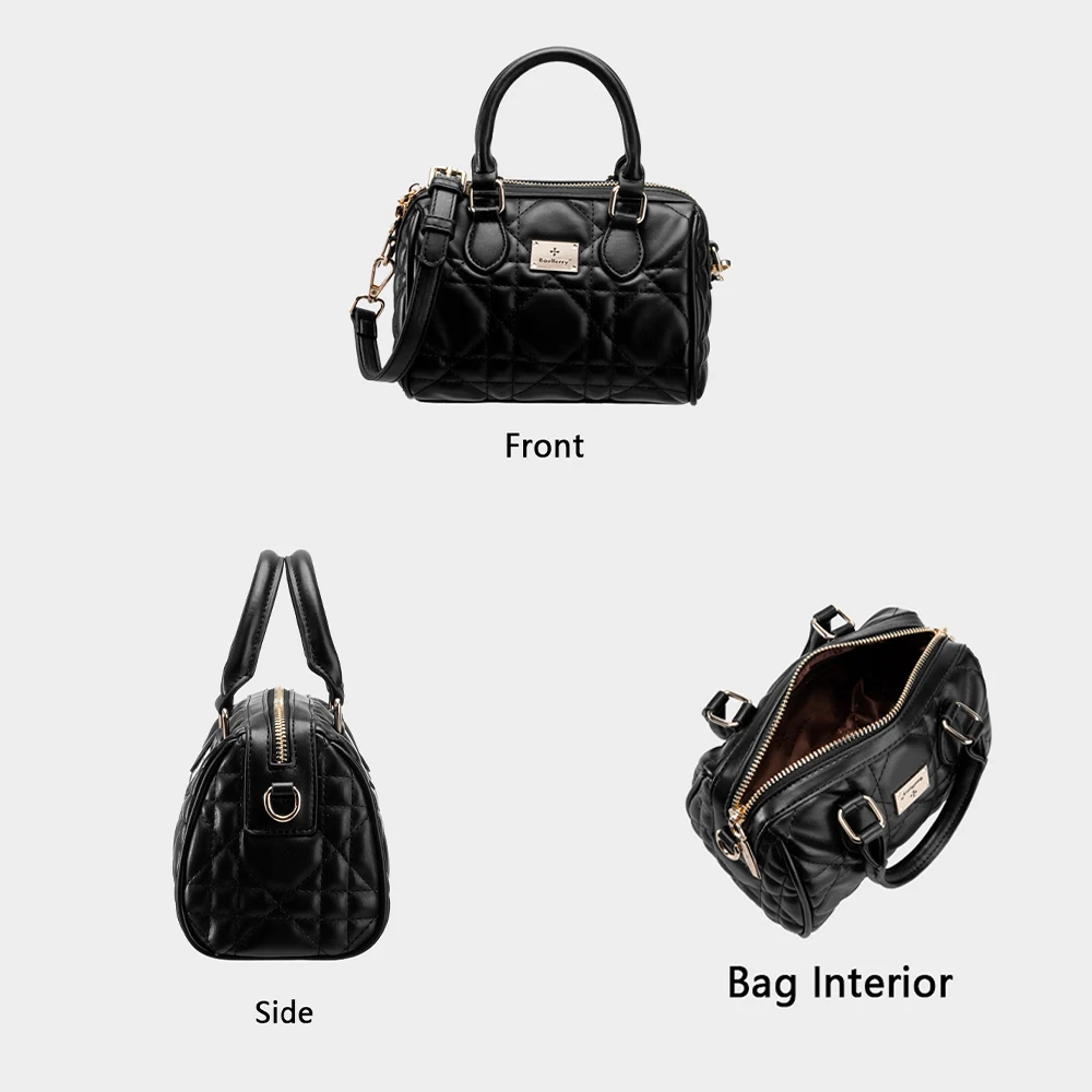 1Pcs Women's Small Handbag Mini Quilted Crossbody Bag with Detachable Shoulder Strap Suitable for Daily Use and a Great Gift Choice