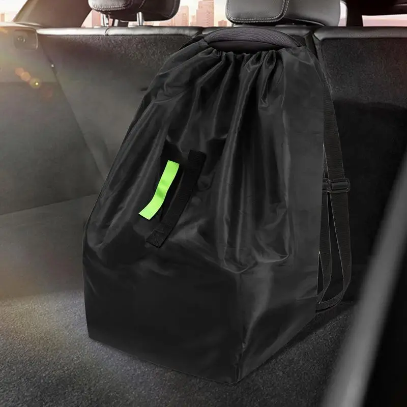 Seggiolino auto Borsa da viaggio per aereo Custodia per seggiolino auto resistente Borsa da viaggio Accessori spaziosi per marsupio impermeabile per adolescenti in famiglia - immagine 3