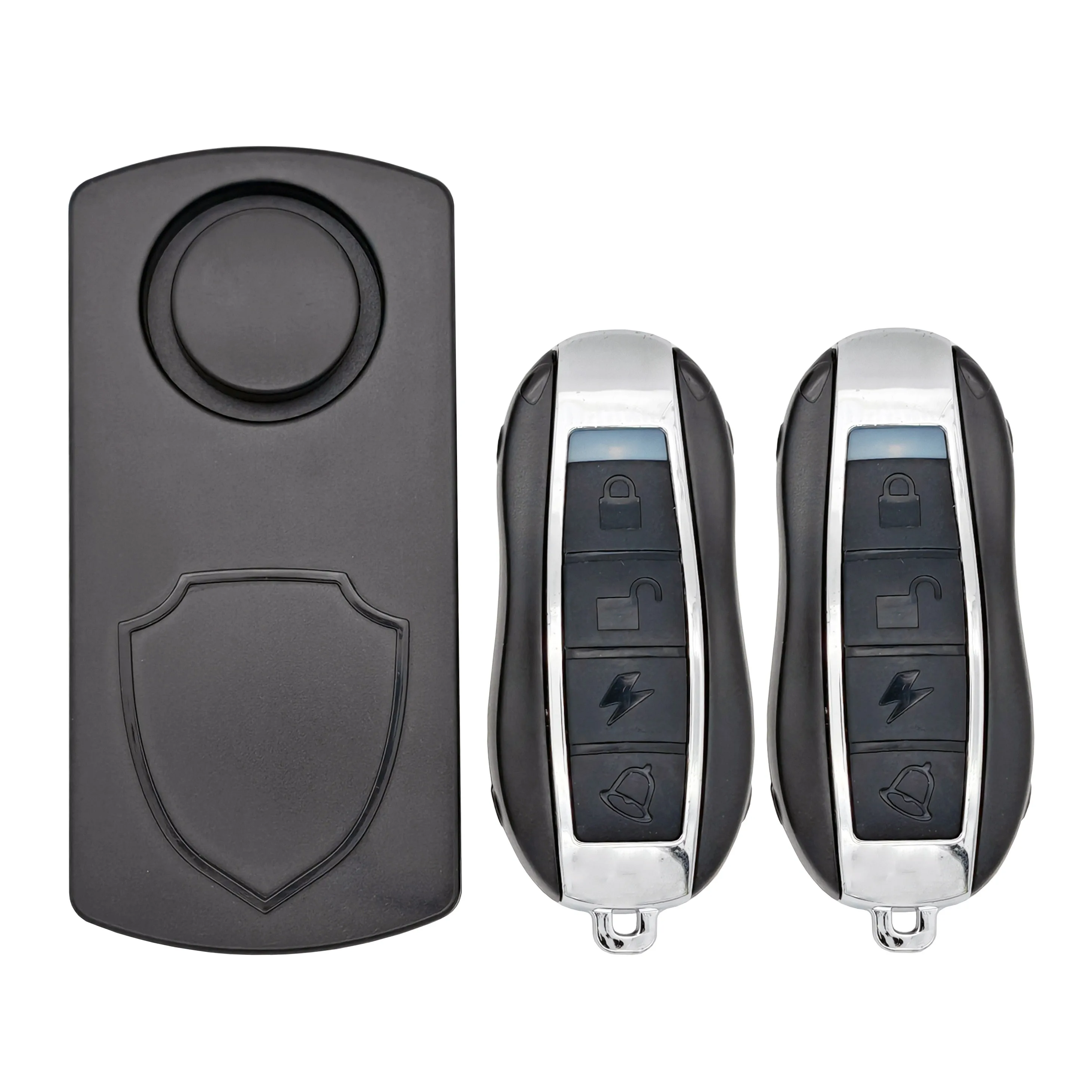 Bike Alarm Wireless Remote Waterproof Anti-Theft Bicycle Motorcycle Wireless Security Vibration Motion Sensor