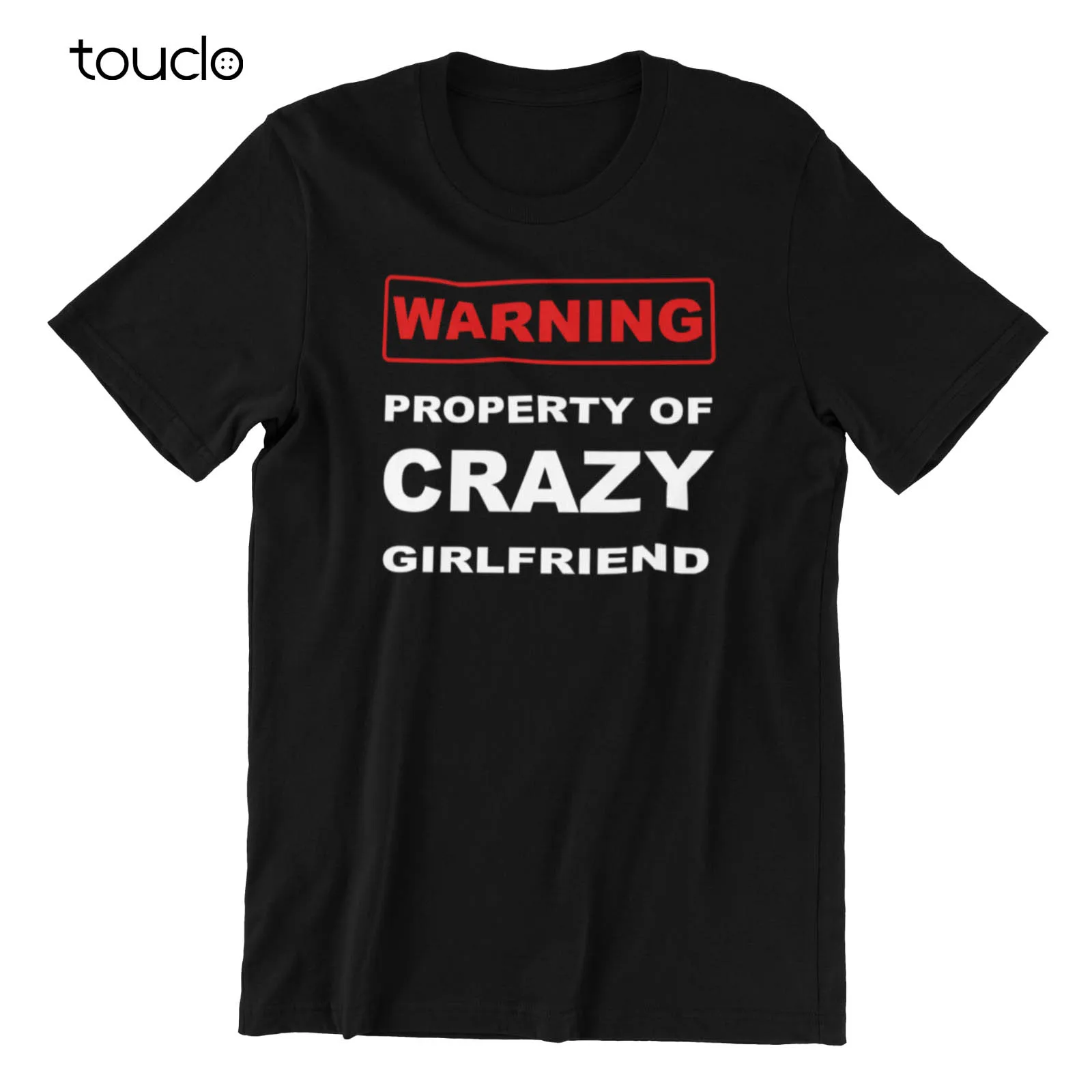 

Новая коллекция моей сумасшедшей девушки-забавная черная Хлопковая мужская футболка в стиле бойфренда, унисекс, стандартный подарок