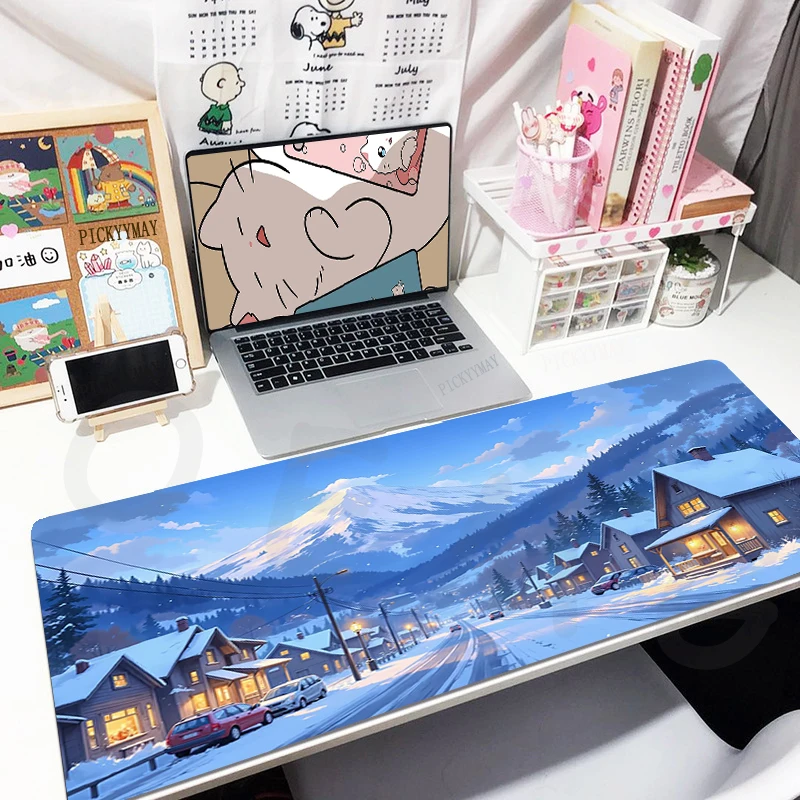 Gaming Mouse Pad Xxl Waterproof Desk Mat For Keyboard And Mouse_voghion.com