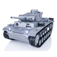 Metal 1/16 Mato Panzer III RTR RC Tank Infrared Barrel Metal Color 1223 TH00655-SMT4 1