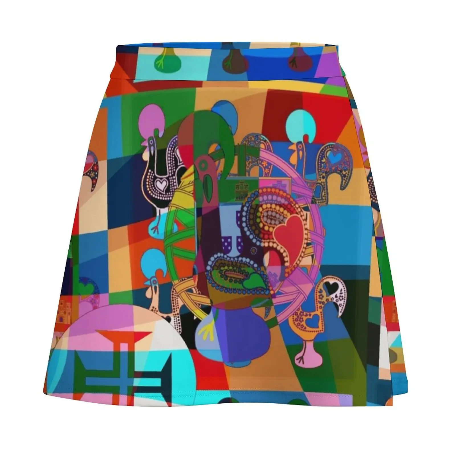 Portuguese Mini Skirt women's clothing summer 2024 novelties korean style skirt Women skirt