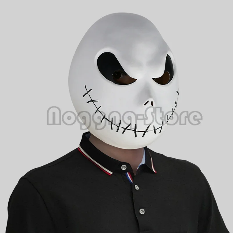 Lustige Cosplay Anime Film Charakter The Before Nightmare Weihnachten Maske Halloween Helm Full Face Kopf Abdeckung Party Kostüm Prop – Detail 10