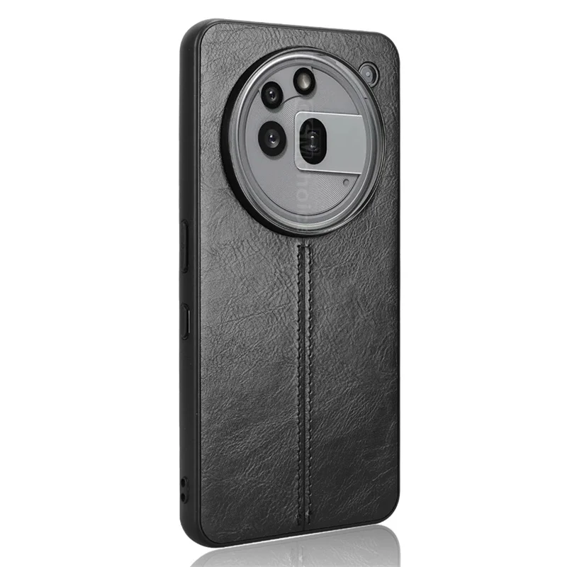 Premium PU Leather Shockproof Matte Phone Case - Durable Hard Cover