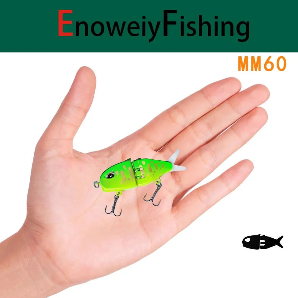 2024 Deep Diving 2Segment Fishing Lures Bass Crankbaits 3D Printed Bionic Bait Artifici Lifelike Eyes Plastic Hard Crank lure