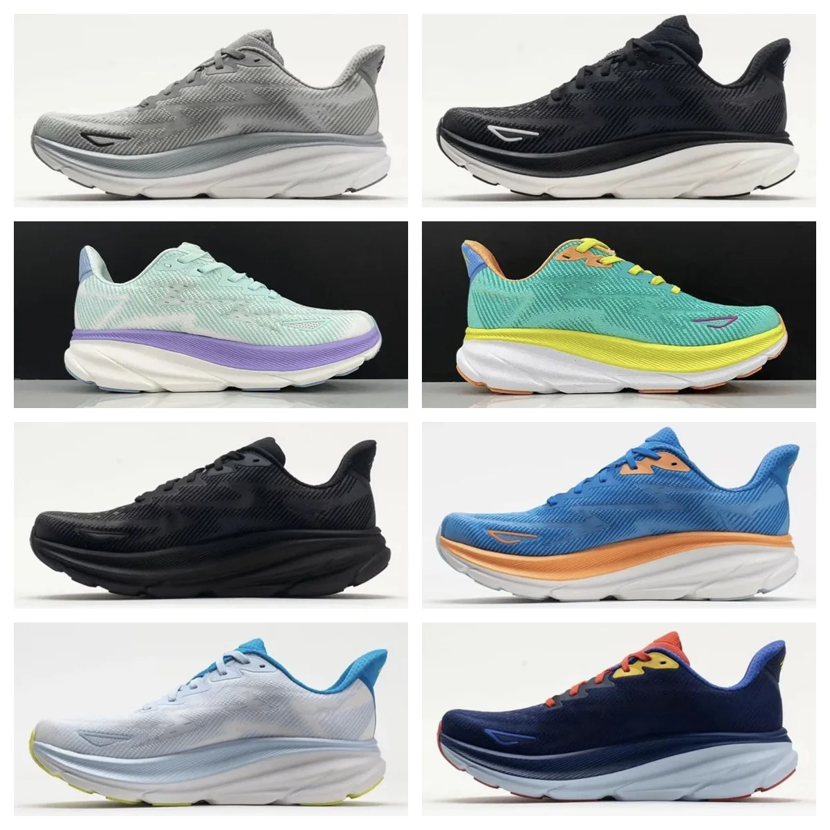 

Original Runner Shoe Clifton 9 Men Women Running Shoes Cushioning Marathon Breathable Outdoor Gym Walking Sports Casual Sneakers