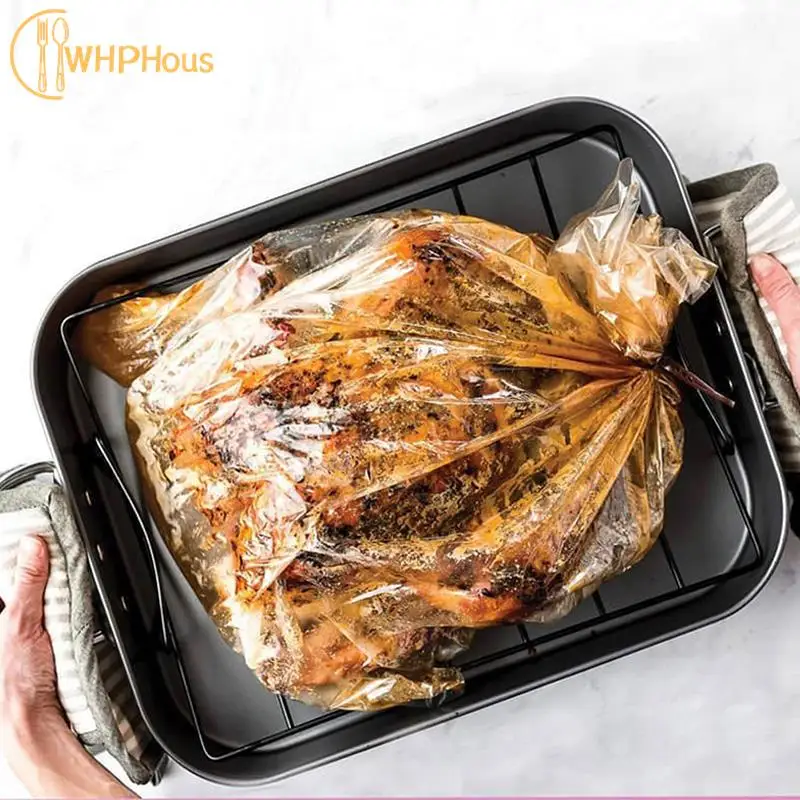 10/20pcs Turkey Bag Oven Roasting Bags Baking Sleeve Slow Cooker Turkey Baking Bag Crock Pot Liners